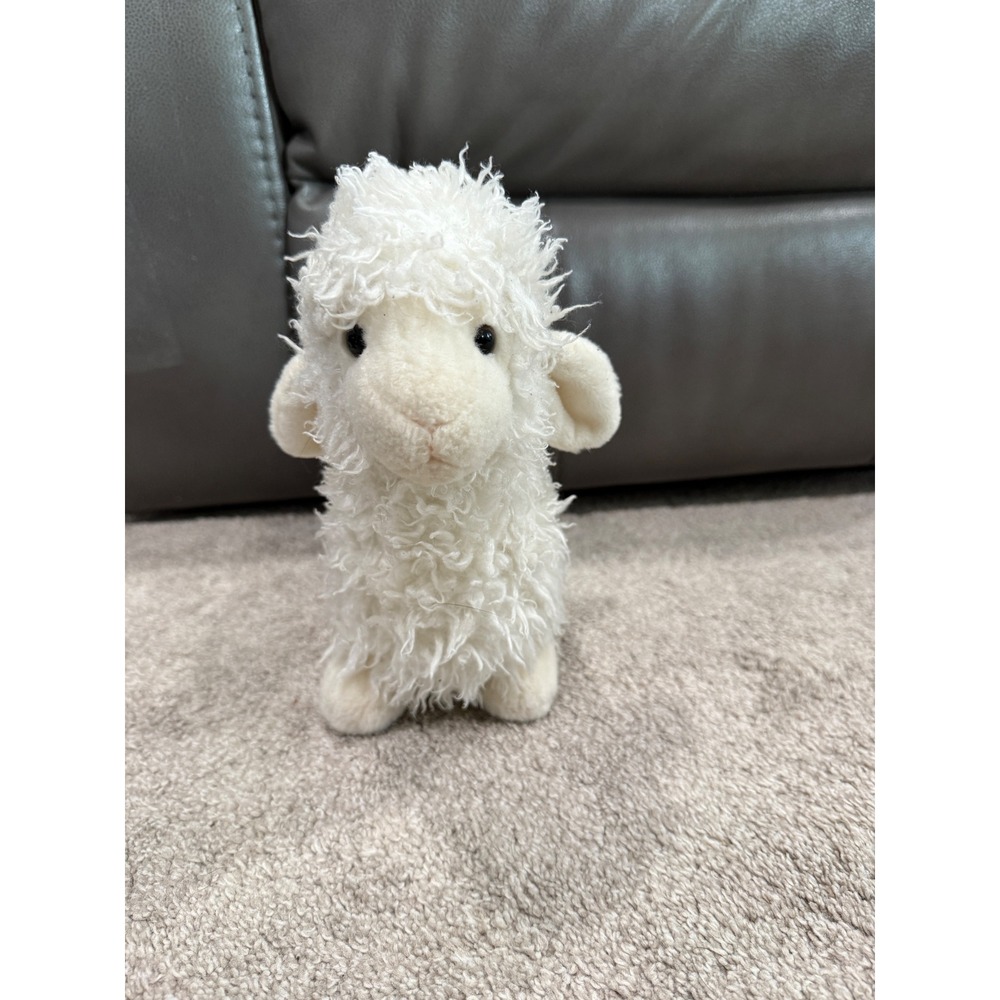 Douglas Cuddle Toys White Lamb Plush Stuffed Animal Toy Cute Farm Sheep